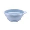 ONGHAHYIS Folding Collapsible Wash Basin 3 Color Silicone Portable Camping Folding Wash Basin Collapsible Bucket/Dish Tub (Color : Blue)