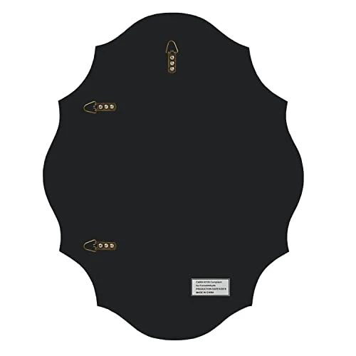 Emma Shaped Frameless Beveled Mirror With Solid Core Wood Backing (22X28) 3 Emma Shaped Frameless Beveled Mirror With Solid Core Wood Backing (22X28) - Image 3