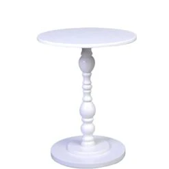 Small Round Table, Balcony Table, Living Room Sofa Side Table, Tabletop Smooth And Flat, Stable Performance (Size : One Size)