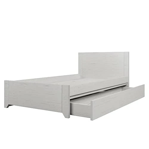 JINS&VICO 3-Piece Bedroom Set, Twin Size Platform Bed Frame With Storage Drawer, Nightstand And Chest, Modern Wooden Bedroom Sets For Boys Girls Teens Adults 4 JINS&VICO 3-Piece Bedroom Set, Twin Size Platform Bed Frame With Storage Drawer, Nightstand And Chest, Modern Wooden Bedroom Sets For Boys Girls Teens Adults - Image 4