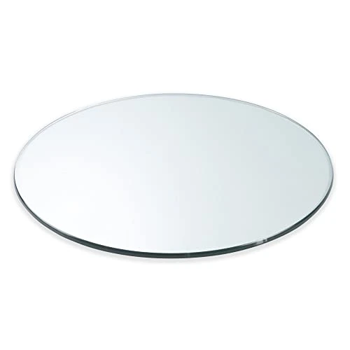 34" Round 1/4" Thick Tempered Clear Glass Table Top With Flat Polished Edge 1 34" Round 1/4" Thick Tempered Clear Glass Table Top With Flat Polished Edge