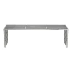 Bench Silver Solid Modern Contemporary Steel 6 Bench Silver Solid Modern Contemporary Steel -Safavieh Furniture 21OiDAe0VgL
