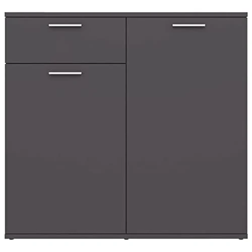 BDBHAVB Storage Cabinet, Dining Sideboard, Sideboard, Easy To Clean Suitable For Kitchen, Dining Room, Living Room Gray 31.5"x14.2"x29.5" Engineered Wood 5 BDBHAVB Storage Cabinet, Dining Sideboard, Sideboard, Easy To Clean Suitable For Kitchen, Dining Room, Living Room Gray 31.5"x14.2"x29.5" Engineered Wood - Image 5