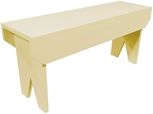 Sawdust City Wooden Bench 3ft Long (Old Black) 13 Sawdust City Wooden Bench 3ft Long (Old Black) - Image 13