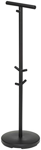 Yamazaki Industries 3495 School Bag Stand, Black, Approx. W 11.0 X D 11.0 X H 39.4 Inches (28 X 28 X 100 Cm), Smart School Bag, Storage, School Supplies Together