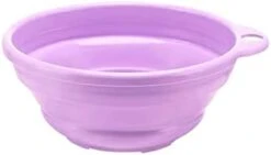 ONGHAHYIS Folding Collapsible Wash Basin 3 Color Silicone Portable Camping Folding Wash Basin Collapsible Bucket/Dish Tub (Color : Blue) -Safavieh Furniture 21a8KUxvzL. AC