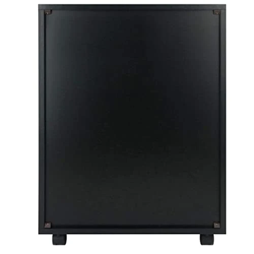 ZSEDP 5 Layers Storage Cabinet For Clothes Assembly Durable Wardrobe Closet Bedroom Home Furniture Black 3 ZSEDP 5 Layers Storage Cabinet For Clothes Assembly Durable Wardrobe Closet Bedroom Home Furniture Black - Image 3