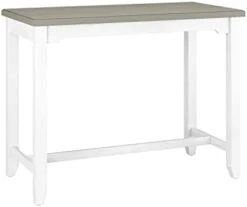 Hillsdale Furniture Hillsdale Clarion Side, Distressed Gray/Sea White Counter Height Table -Safavieh Furniture 21eWaVauidL. AC