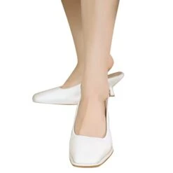 MatureGirl Womens Sandals Fashion Summer Women Sandals Mid Heel Solid Color Back Strap Buckle Casual Style Double Strap Sandals Women Sparkly (Beige, 7.5) -Safavieh Furniture 21hCqfiZdFL