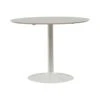 Coaster Round Dining Table In White 105261