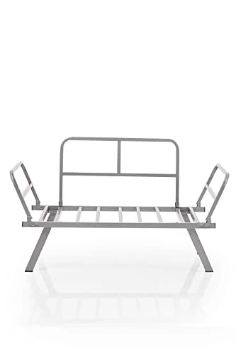 GENERIC HT Design Alin Extra Wide Modern Futon Loveseat For Living Rooms And Bedroom, Removable Cushions, 49" Wide Furniture For Guest Room Studio Apartments, Black 5 GENERIC HT Design Alin Extra Wide Modern Futon Loveseat For Living Rooms And Bedroom, Removable Cushions, 49" Wide Furniture For Guest Room Studio Apartments, Black - Image 5