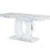 Global Furniture USA Dining Table, Marble