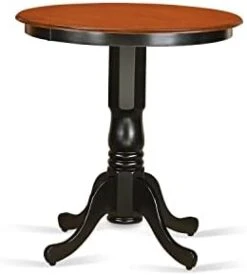 East West Furniture EDT TP Modern Table Round Tabletop And 30 X 35.3-Oak Finish -Safavieh Furniture 21ogUbSdZ3L. AC