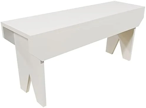 Sawdust City Wooden Bench 3ft Long (Old Black) 12 Sawdust City Wooden Bench 3ft Long (Old Black) - Image 12