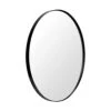 LOAAO 22"x30" Oval Bathroom Mirror - Matte Black Oval Mirror Wall Mounted With Black Metal Frame, Anti-Rust, Shatter-Proof, Tempered Glass