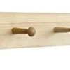 36" Shaker Peg Rack Unfinished