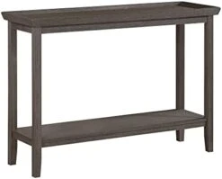 Convenience Concepts Ledgewood Console Shelf Table, Black -Safavieh Furniture 31 09OClvML. AC