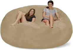 Chill Sack Bean Bag Chair: Giant 8' Memory Foam Furniture Bean Bag - Big Sofa With Soft Micro Fiber Cover - Olive 22 Chill Sack Bean Bag Chair: Giant 8' Memory Foam Furniture Bean Bag - Big Sofa With Soft Micro Fiber Cover - Olive -Safavieh Furniture 310C4dpgVtL. AC