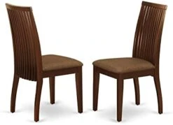 East West Furniture Dining Chairs, Medium, IPC-MAH-W -Safavieh Furniture 310RitfywnL. AC