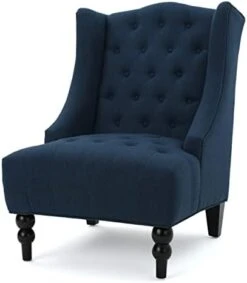 Christopher Knight Home Toddman High-Back Velvet Club Chair, Grey & GDFStudio Leona Modern Glam Tufted Velvet Wingback Loveseat, Gray And Dark Brown -Safavieh Furniture 31150epwYfL. AC