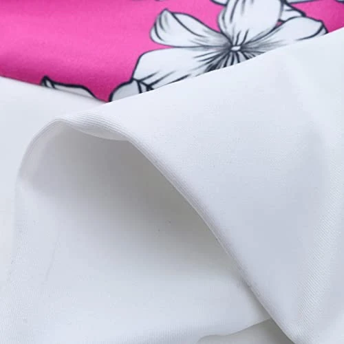 MatureGirl Fashion Yoga Pants Printed Fitness Women's Sports Leggings Running Athletic Workout Yoga Pants Mens Yoga Pants Loose With Pockets (Pink, XXXL) 6 MatureGirl Fashion Yoga Pants Printed Fitness Women's Sports Leggings Running Athletic Workout Yoga Pants Mens Yoga Pants Loose With Pockets (Pink, XXXL) - Image 6