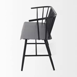 GENERIC Matte Black Iron Accent Bench 59.8" W X 21.7" D 30.3" H 6 GENERIC Matte Black Iron Accent Bench 59.8" W X 21.7" D 30.3" H -Safavieh Furniture 311qgWL4CIL