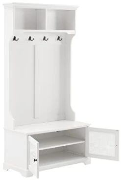 Crosley Furniture Sarah Hall Tree, White -Safavieh Furniture 313rBeUhOiL