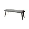 GENERIC Vilhelm I Mid-Century Modern Style Bench, Gray