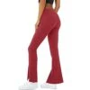 Sports Workout Out Pants Running Fitness Yoga Athletic Leggings Women Yoga Pants Trousers (Watermelon Red, XL)