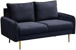 INSTORY Velvet Sofa Set Modern Sofa & Loveseat Set 2 Piece Tufted Couch Set With Metal Legs For Living Room, Office, Bedroom - Ginger 20 INSTORY Velvet Sofa Set Modern Sofa & Loveseat Set 2 Piece Tufted Couch Set With Metal Legs For Living Room, Office, Bedroom - Ginger -Safavieh Furniture 314djx6LmGL. AC 1