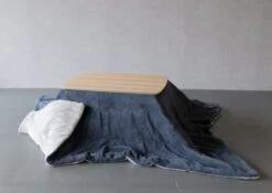 KEN JAPAN Kotatsu Blanket, Kotatsu Futon, Reversible 100% Polyester Fabric Material, Home And Living, Blanket For Kotatsu Heater