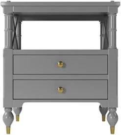 ZLBYB Nightstand For Small Spaces Bedroom Contemporary 2 Drawer 11 ZLBYB Nightstand For Small Spaces Bedroom Contemporary 2 Drawer -Safavieh Furniture 315B0L5L90L. AC 2