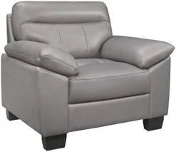 Homelegance 3-Piece Fabric Sofa Set, Dark Gray -Safavieh Furniture 315ILcSN10L. AC