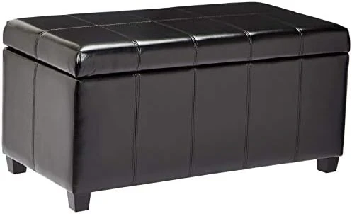 FIRST HILL FHW Marion Rectangular Storage Ottoman, Russet Brown 8 FIRST HILL FHW Marion Rectangular Storage Ottoman, Russet Brown - Image 8