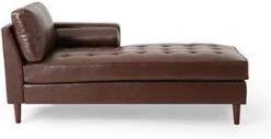Christopher Knight Home Malinta Chaise Lounge, Pine, Midnight Black + Espresso -Safavieh Furniture 315xmXFgL. AC
