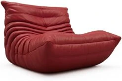 VOMXUF Fireside Chair, Oversized Armless Chair, Soft Microfiber Leather Floor Lounge Chair Lazy Sofa Accent Chair For Living Room Bedroom Salon Office -Safavieh Furniture 316EZHcEpSL. AC