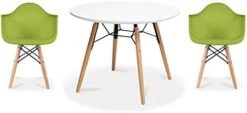 2xhome - Kids Size Plastic Toddler Armchairs With Natural Wooden Dowel Legs And White Round Table, Black (3 Piece Set) 26 2xhome - Kids Size Plastic Toddler Armchairs With Natural Wooden Dowel Legs And White Round Table, Black (3 Piece Set) -Safavieh Furniture 316VzQdOZGL. AC
