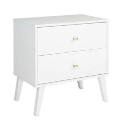 3-Piece Set With 2 Nightstands And 7-Drawer Dresser In White 9 3-Piece Set With 2 Nightstands And 7-Drawer Dresser In White -Safavieh Furniture 3175tapCN4L