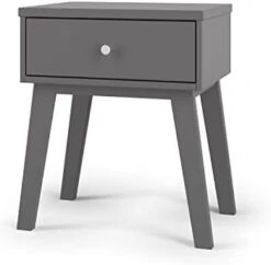 Child Craft SOHO Mid-Century Modern Nightstand, 1 Drawer Bedside Table For Bedroom, Baby Nursery, Or Kid’s Room (Dusty Heather) -Safavieh Furniture 317aYaiDUuL. AC