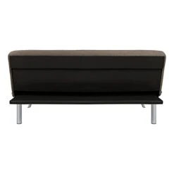 Naomi Home Madison Modern Futon Sofa Bed - Compact Design For Small Spaces - Convertible Futon With Linen Fabric For Premium Comfort - Ideal Guest Couch - Stylish & Durable, Supports Up To 750 Lbs 14 Naomi Home Madison Modern Futon Sofa Bed - Compact Design For Small Spaces - Convertible Futon With Linen Fabric For Premium Comfort - Ideal Guest Couch - Stylish & Durable, Supports Up To 750 Lbs -Safavieh Furniture 317hMKSrSbL