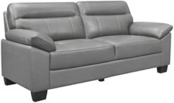 Homelegance 3-Piece Fabric Sofa Set, Dark Gray -Safavieh Furniture 317iOqWH8JL. AC