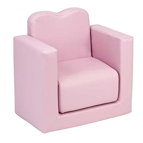 Ochine Kids Sofa Children Couch Chair With Ottoman Upholstered Chair PVC Leather Toddler Chair Multifunctional Princess Sofa Mini Chair Accent Seat Furniture For Kid Boys Girls (Ship From USA) 1 Ochine Kids Sofa Children Couch Chair With Ottoman Upholstered Chair PVC Leather Toddler Chair Multifunctional Princess Sofa Mini Chair Accent Seat Furniture For Kid Boys Girls (Ship From USA)