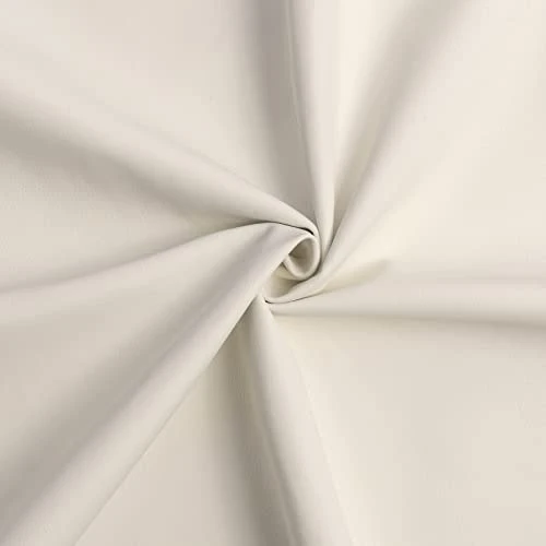 Furniliving Mid-Century Tufted Adjustable Swivel Makeup Ottoman Stool; Modern Big Size Round Vanity Stool Chair For Bedroom Living Room (White) 3 Furniliving Mid-Century Tufted Adjustable Swivel Makeup Ottoman Stool; Modern Big Size Round Vanity Stool Chair For Bedroom Living Room (White) - Image 3