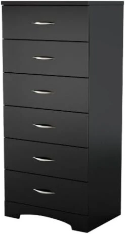 South Shore Step One 6-Drawer Lingerie Chest, Chocolate -Safavieh Furniture 319PNfgbC4L. AC