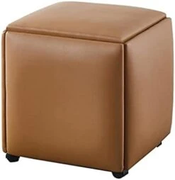 DOUBAO 5 In 1 Sofa Stool Living Room Funiture Multifunctional Storage Stools Home Cube Combination Fold Stool Iron (Color : Gray) -Safavieh Furniture 319scJ9xZ8L. AC