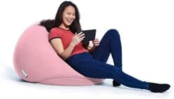 Yogibo Pod X Small Bean Bag For Teens, Adults, Plush, Soft, Single Beanbag Chair, Measures 3'x3', Blue 22 Yogibo Pod X Small Bean Bag For Teens, Adults, Plush, Soft, Single Beanbag Chair, Measures 3'x3', Blue -Safavieh Furniture 31A8blcaDL. AC