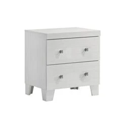 Picket House Furnishings Icon 2-Drawer Nightstand In White