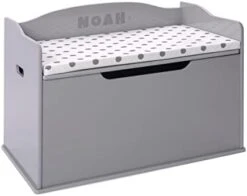 Milliard Wooden Toy Box And Storage Chest With Seating Bench - For Kids And Babies – Girls And Boys - White - Large 12 Milliard Wooden Toy Box And Storage Chest With Seating Bench - For Kids And Babies – Girls And Boys - White - Large -Safavieh Furniture 31AP24 TdaL. AC 1