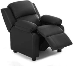 HONEY JOY Kids Recliner, 2-in-1 Toddler Lounge Chair With Armrest Storage, Adjustable Footrest & Headrest, Child-Size Kids Recliner Chair For Boys Girls 3+ Age Group (Gray) 13 HONEY JOY Kids Recliner, 2-in-1 Toddler Lounge Chair With Armrest Storage, Adjustable Footrest & Headrest, Child-Size Kids Recliner Chair For Boys Girls 3+ Age Group (Gray) -Safavieh Furniture 31BKyMLquL. AC