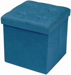 Sorbus Storage Ottoman Bench – Collapsible/Folding Bench Chest With Cover – Perfect Toy And Shoe Chest, Hope Chest, Pouffe Ottoman, Seat, Foot Rest, – Contemporary Faux Suede (Teal) 13 Sorbus Storage Ottoman Bench – Collapsible/Folding Bench Chest With Cover – Perfect Toy And Shoe Chest, Hope Chest, Pouffe Ottoman, Seat, Foot Rest, – Contemporary Faux Suede (Teal) -Safavieh Furniture 31C CvB56kL. AC